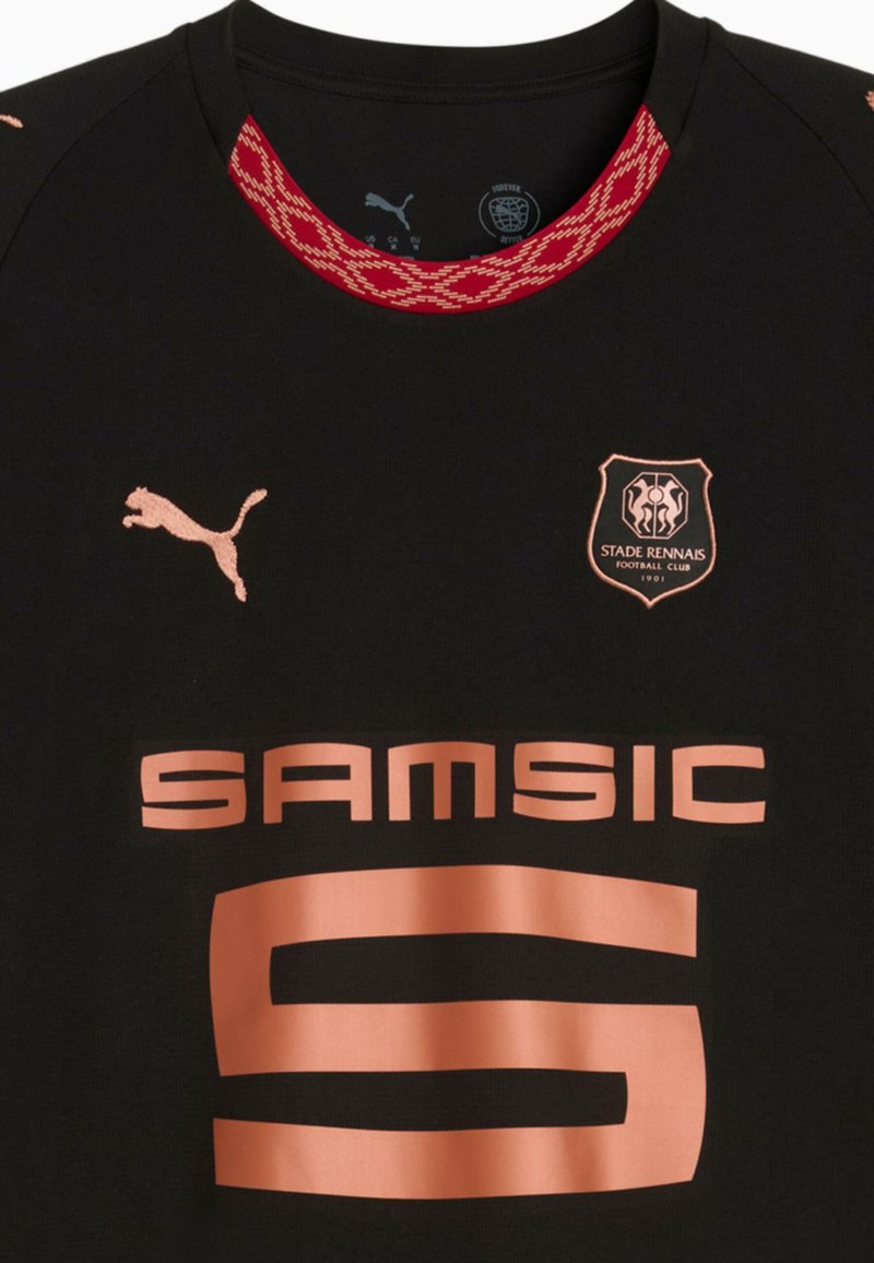 Maillot Rennes-Second Extérieur -2025/2026-Manche courtes-Hommes-Manches courtes