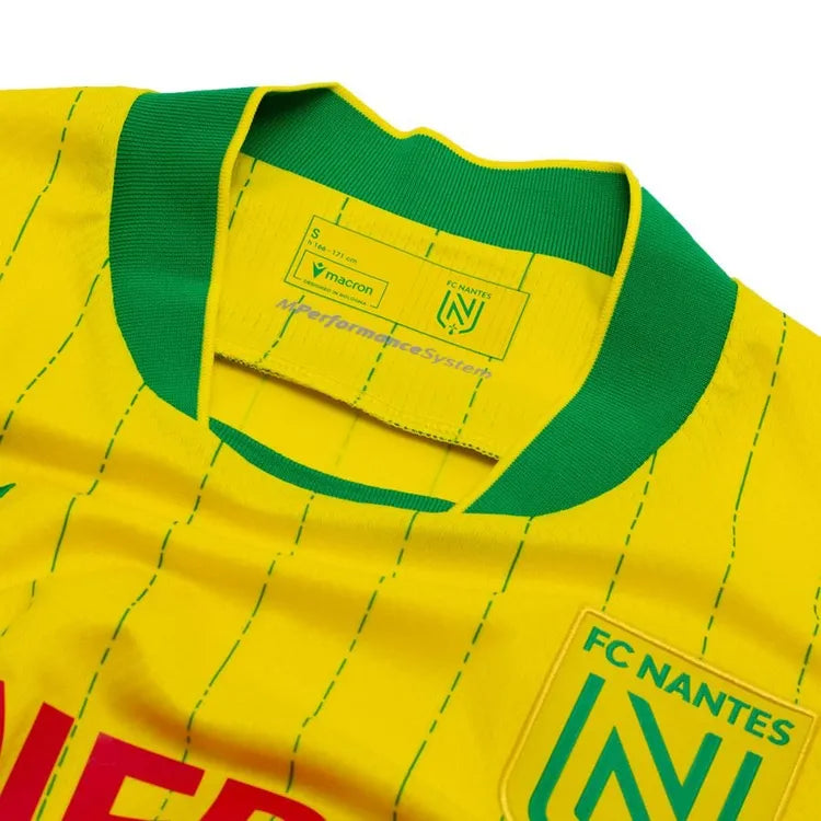 Maillot Nantes -Domicile -2025/2026-Manche courtes-Hommes-Manches courtes
