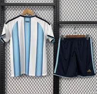 Ensemble Argentine Coupe du monde 2026/2027– Ensemble Officiel – Maillot + Short-Ensemble enfant
