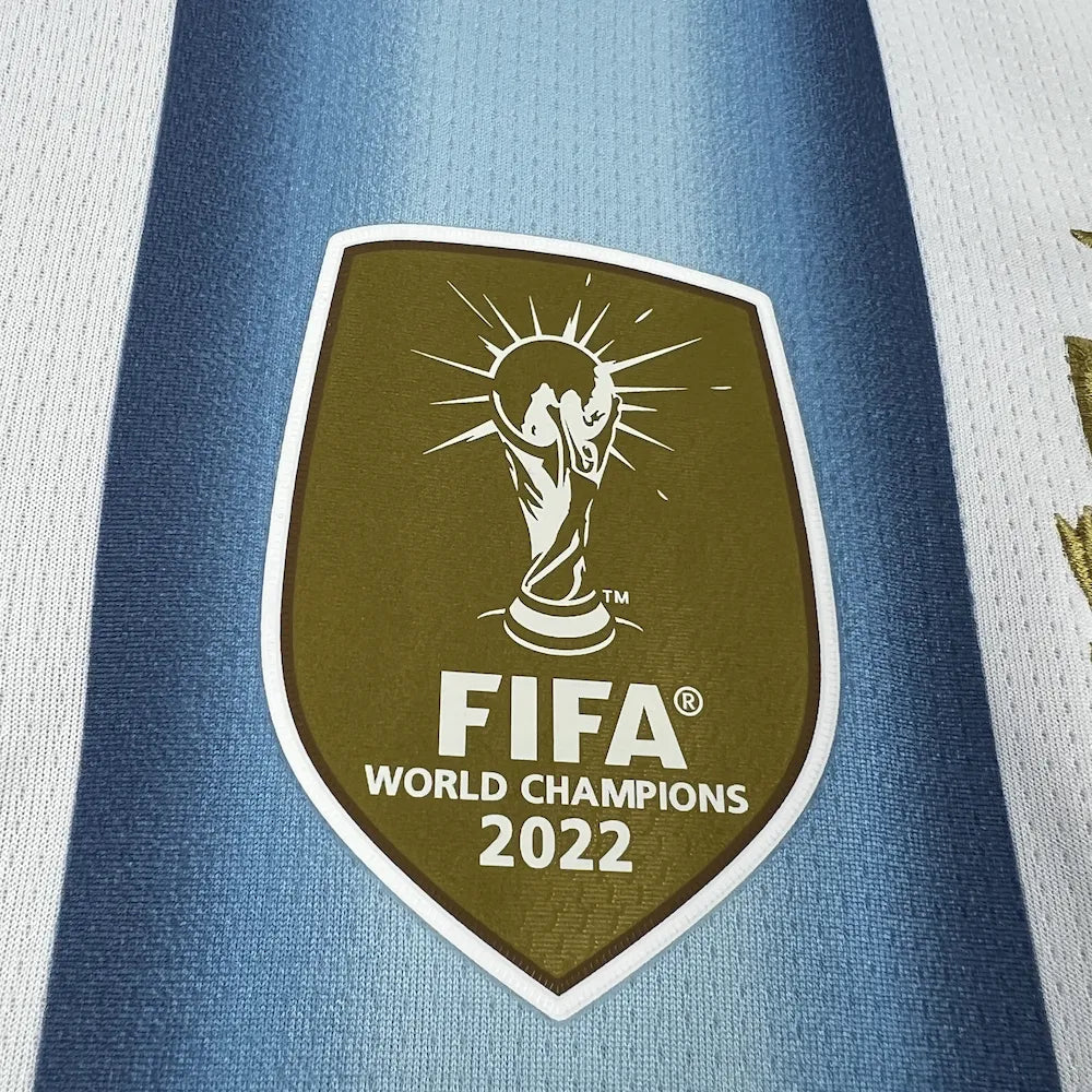 Maillot Argentine Coupe du monde 2026/2027 – Domicile – Manches Courtes