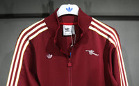 Ensemble Veste Jogging  Arsenal 2025/2026 Rouge-Bordeaux