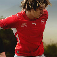 Maillot Suisse -Coupe du monde 2026/2027–Domicile - Manches Courtes