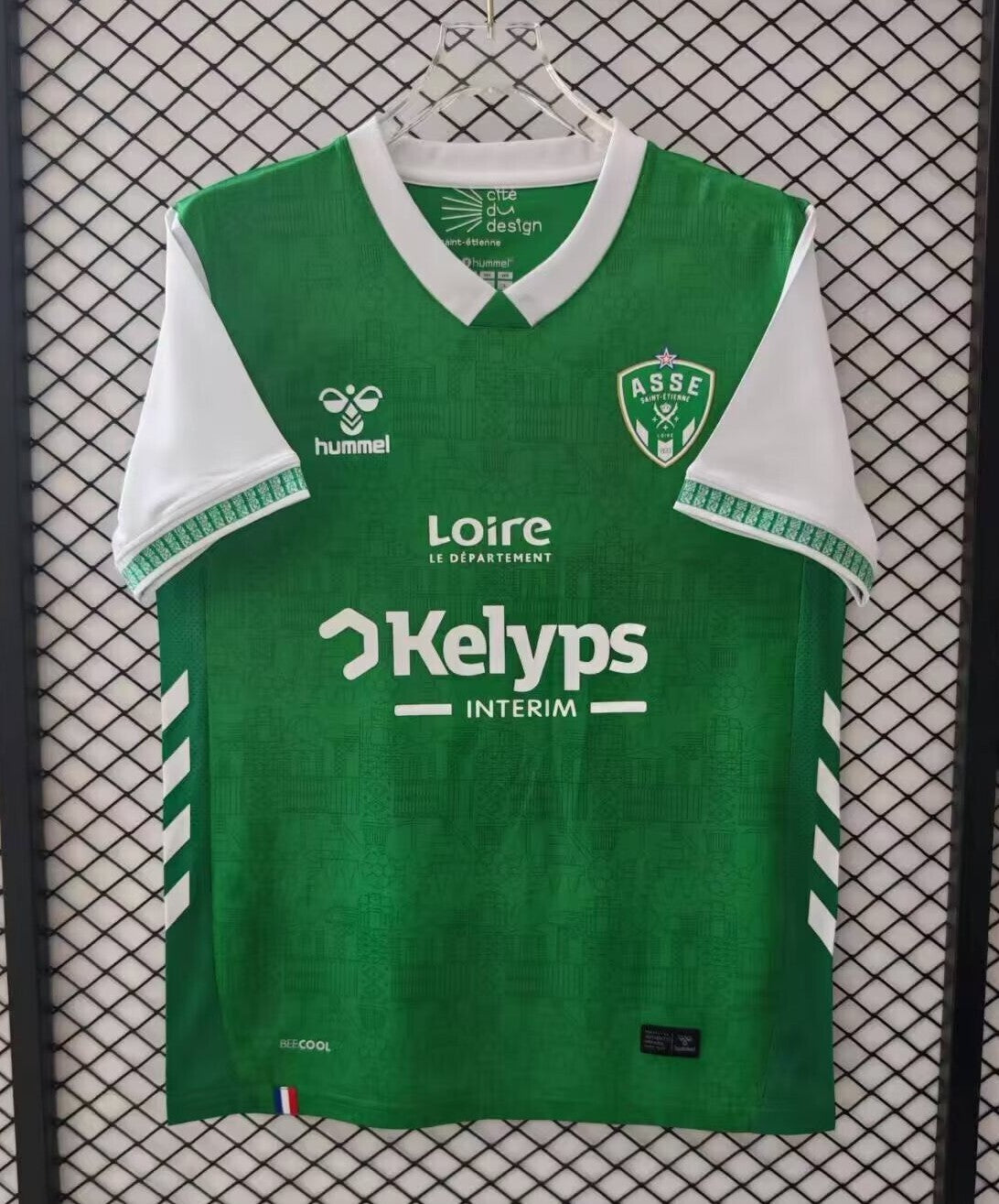 Maillot Saint-Étienne-2025/2026-Domicile  Hommes-Manches courtes-