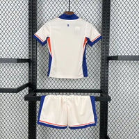 Ensemble enfant Chelsea FC 2024/2025 – Ensemble Extérieur Enfant (Blanc, Beige  Bleu)