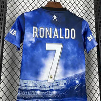 Ensemble enfant Real Madrid 2025/2026 –Edition spéciale CR7 Bleu