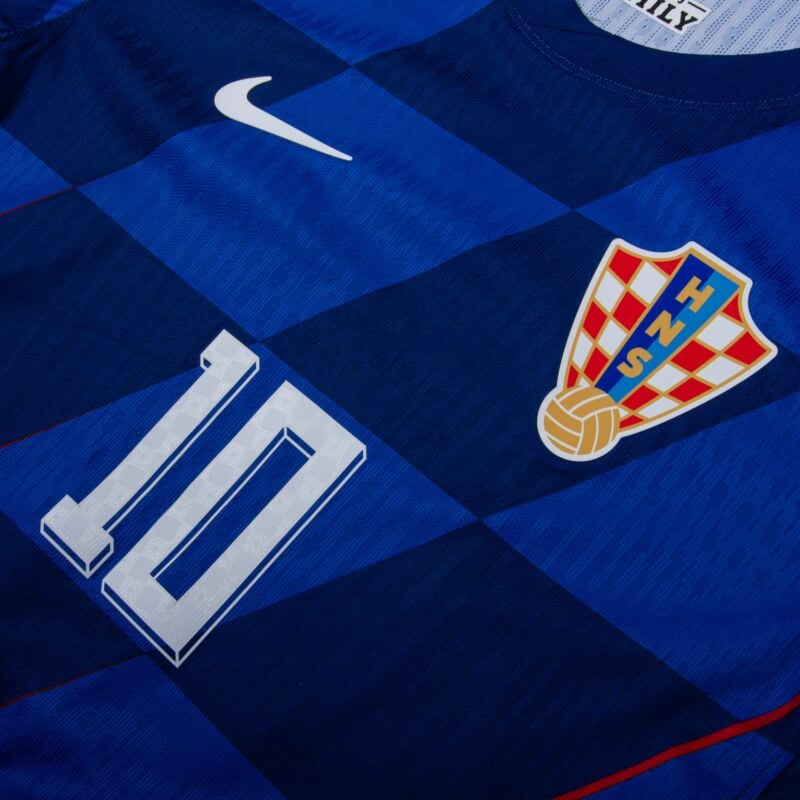 Maillot « Modric 10 »-Croatie Exterieur 2026/2027-Hommes-Manches courtes-Coupe du monde 2026