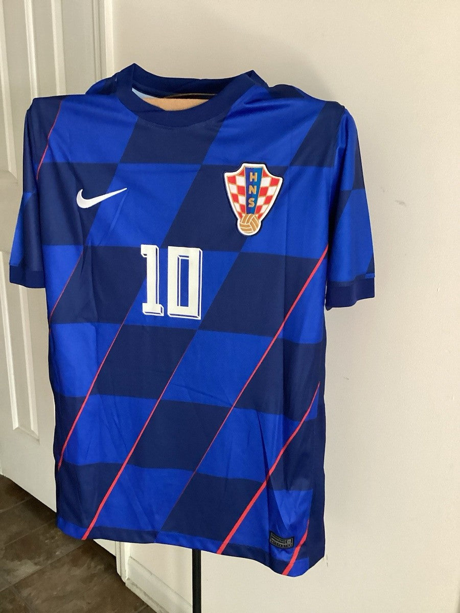 Maillot « Modric 10 »-Croatie Exterieur 2026/2027-Hommes-Manches courtes-Coupe du monde 2026