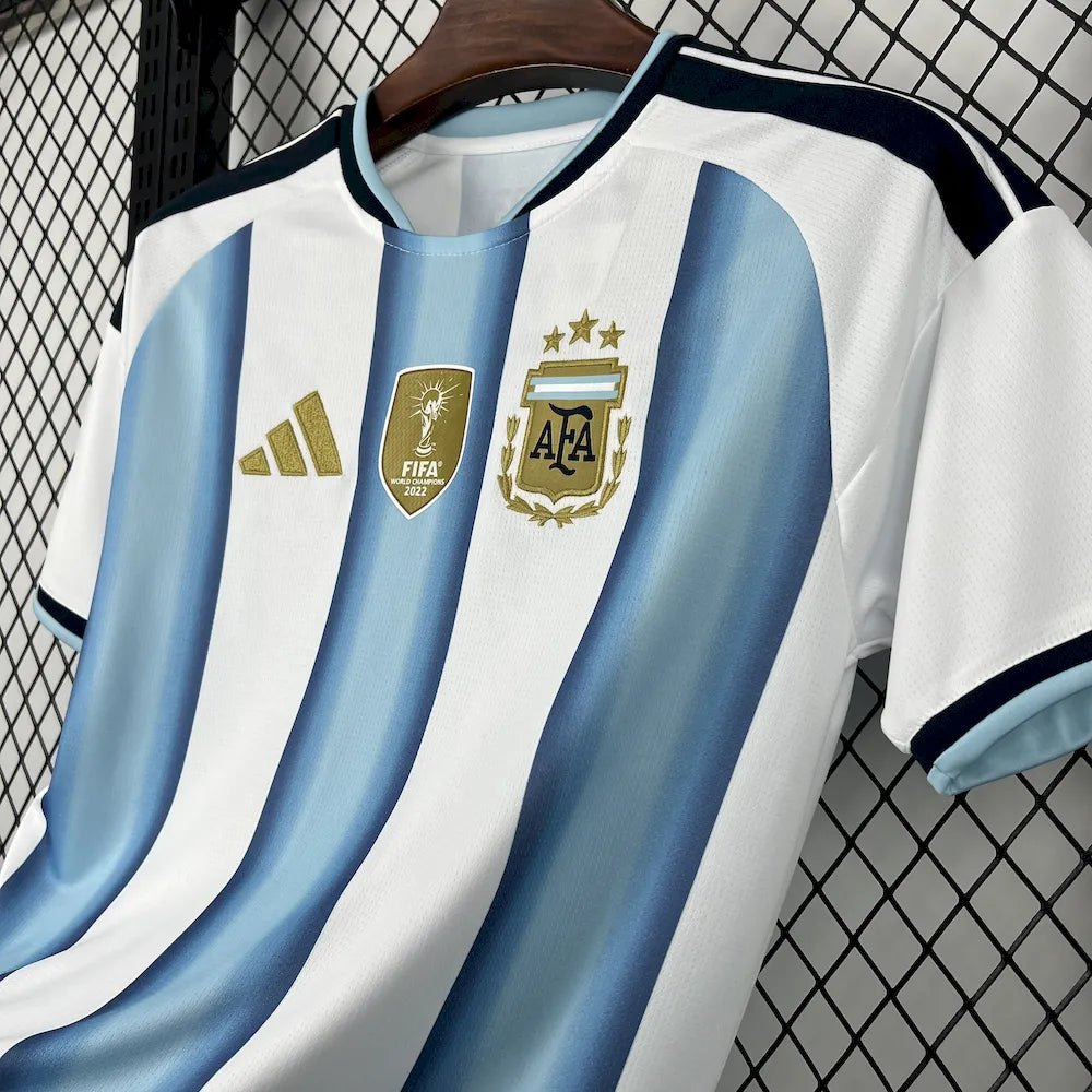 Maillot Argentine Coupe du monde 2026/2027 – Domicile – Manches Courtes