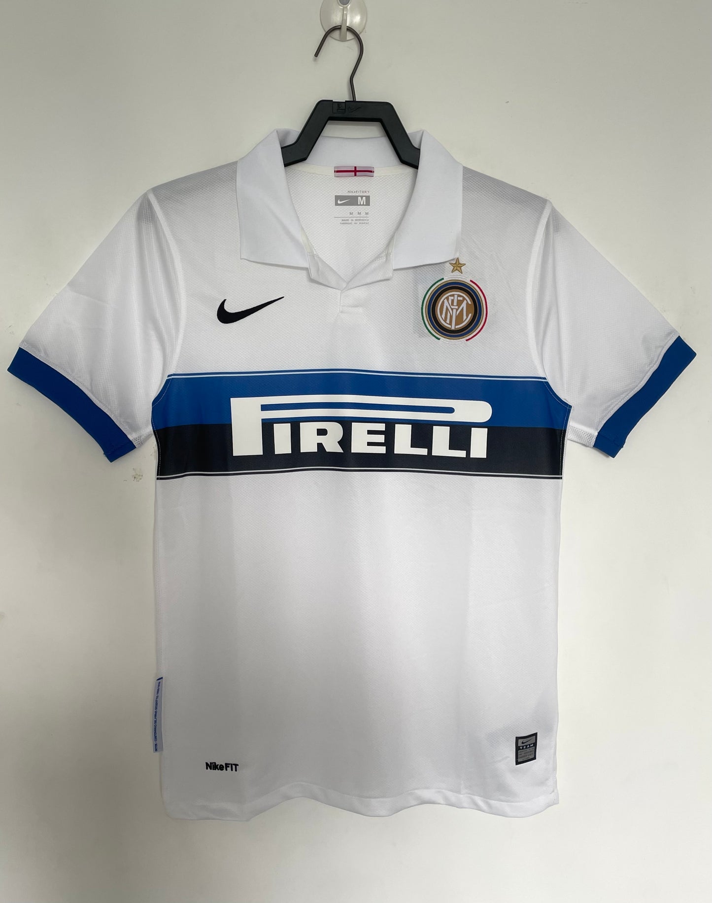 Maillot Inter Milan-rétro 2009/2010– Maillot Extérieur -Homme-Manches courtes
