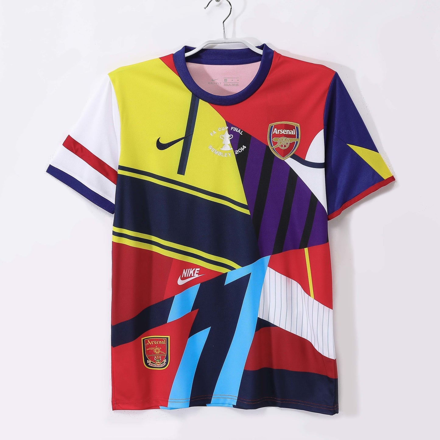 Maillot Arsenal-2025/2026-Édition « Rétro Commémoration 2014 »Hommes-Manches courtes-