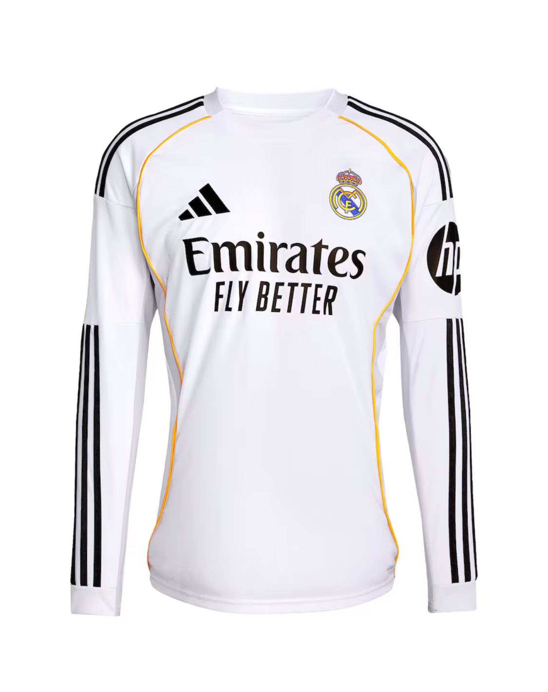 Maillot “Mbappe 10”- Manches Longues-Officiel -Réal Madrid 2025/2026 – Maillot-Domicile-Hommes