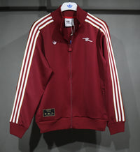 Ensemble Veste Jogging  Arsenal 2025/2026 Rouge-Bordeaux