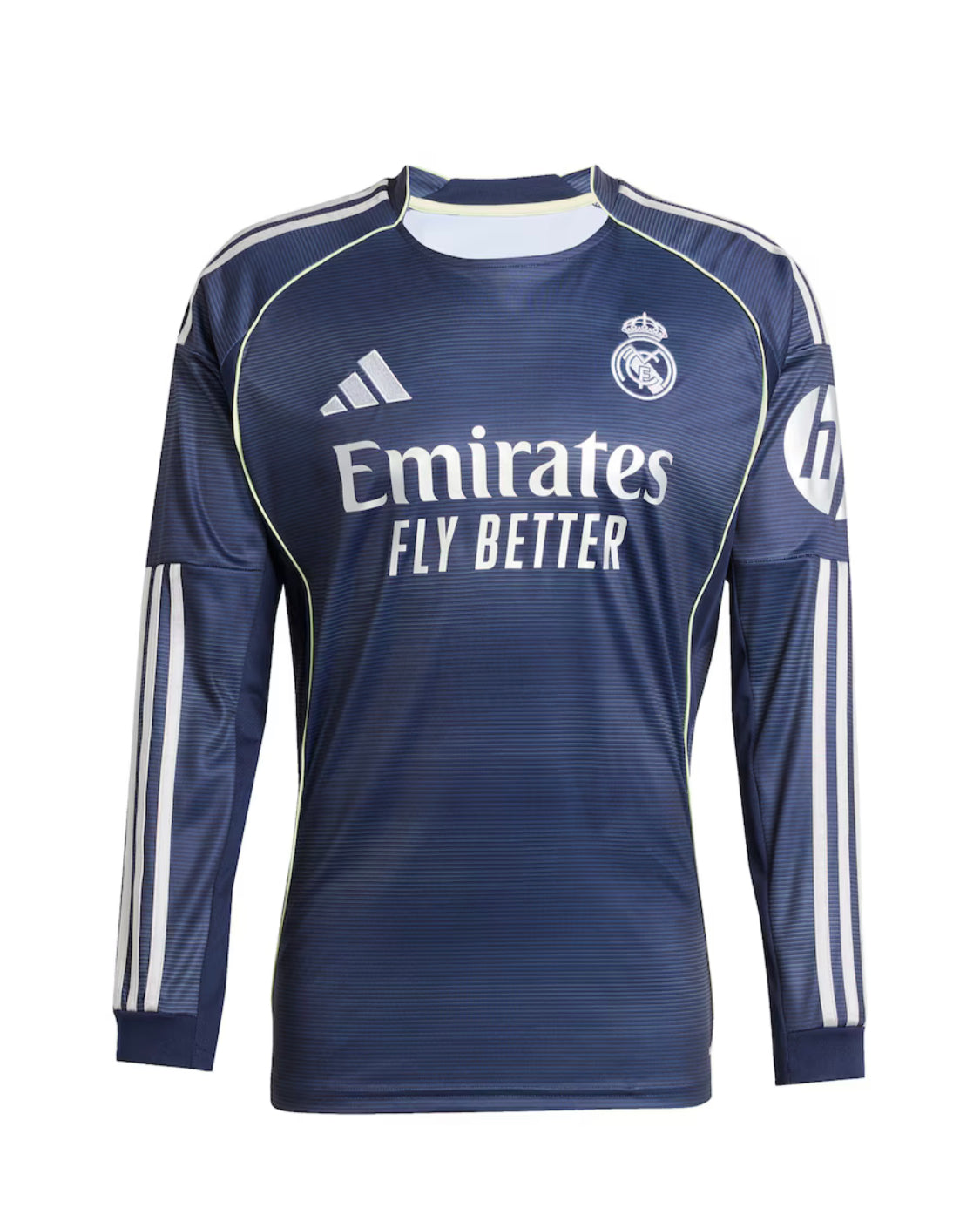 Maillot “Mbappe 10”- Officiel -Réal Madrid 2025/2026 – Maillot-Real Madrid Exterieur-Manches Longues-Hommes