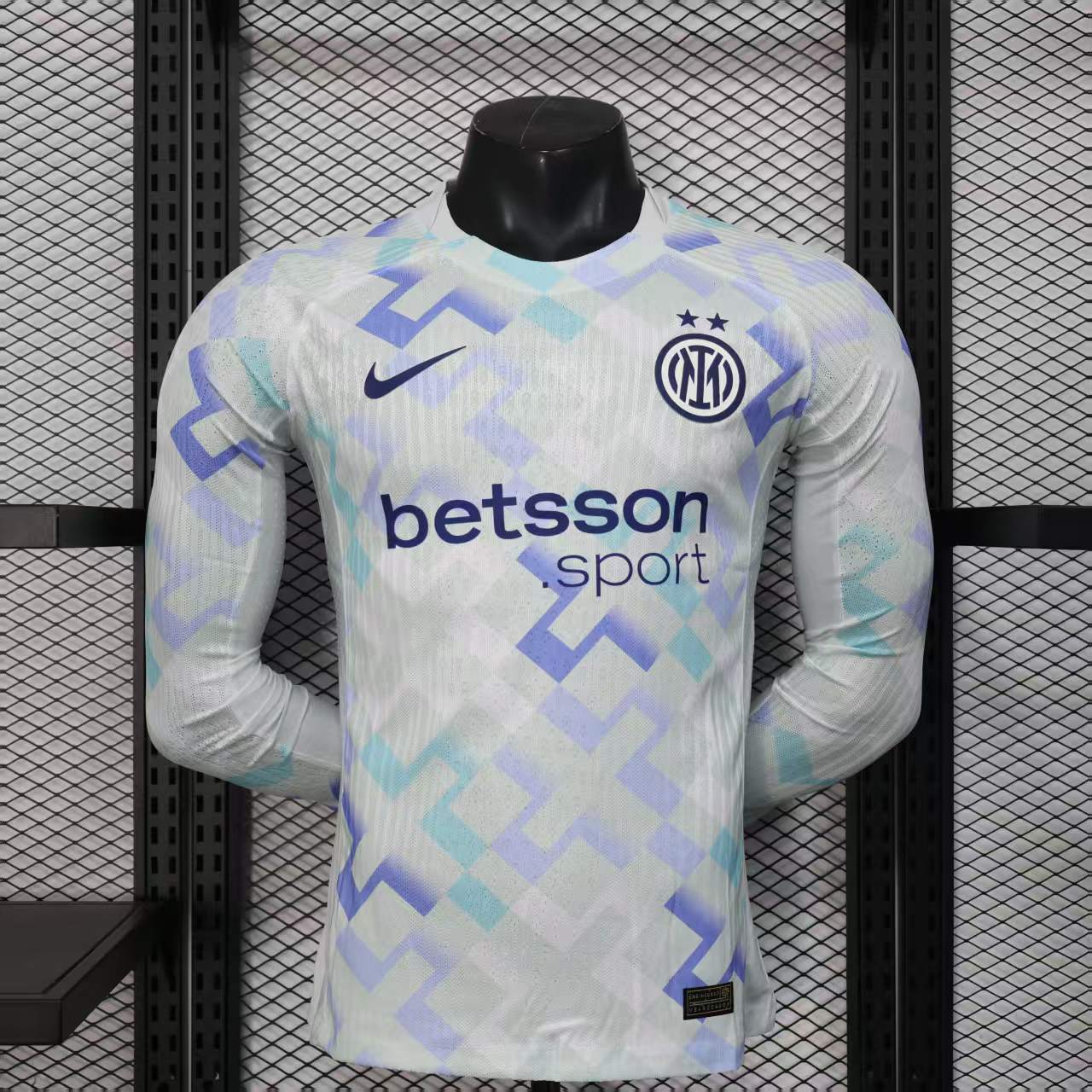 Maillot Inter Milan 2025/2026 –Éxterieur Officiel-Manches Longues-Hommes