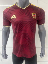 Maillot Vénézuéla-Coupe du monde 2026/2027–Domicile - Manches Courtes-Venezuela