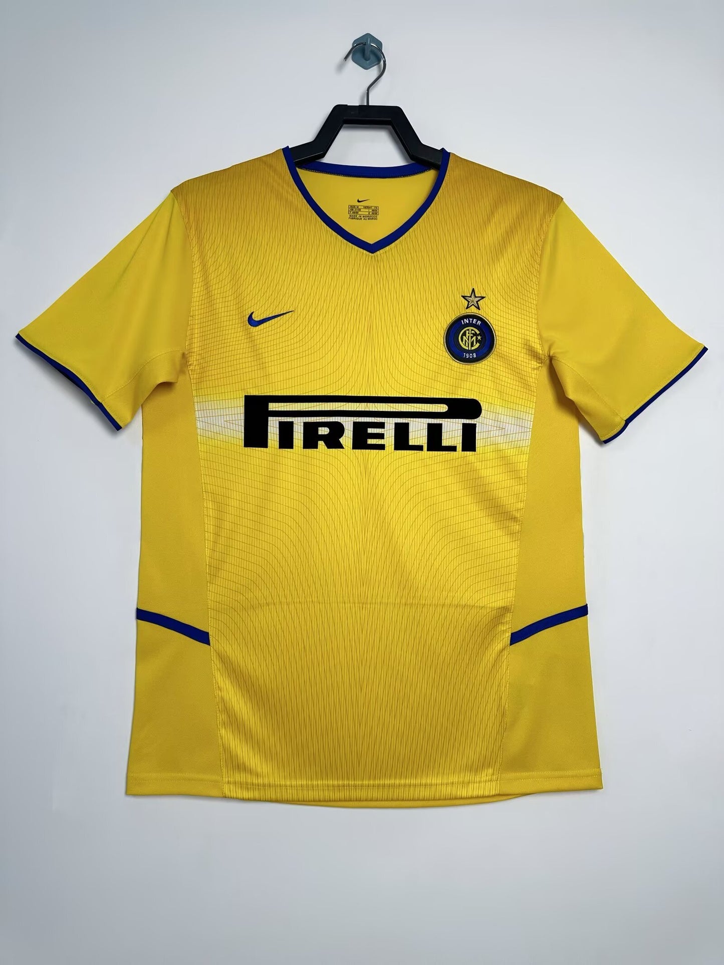 Maillot Inter Milan-rétro 2002/2003– Maillot Second Extérieur-Homme-Manches courtes