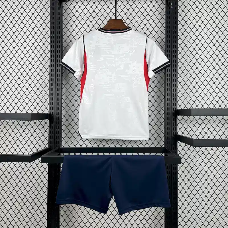 Ensemble Angleterre Coupe du monde 2026/2027– Ensemble Officiel – Maillot + Short-Ensemble Enfant