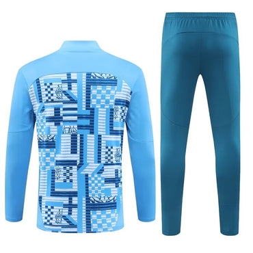 Ensemble OM 2024/2025 Bleu Clair Damier OM