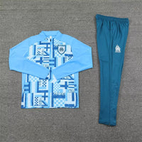 Ensemble OM 2024/2025 OM Bleu Clair Damier OM