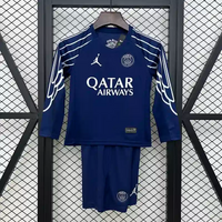 Ensemble Enfant PSG 2024 2025 Manche longue Third
