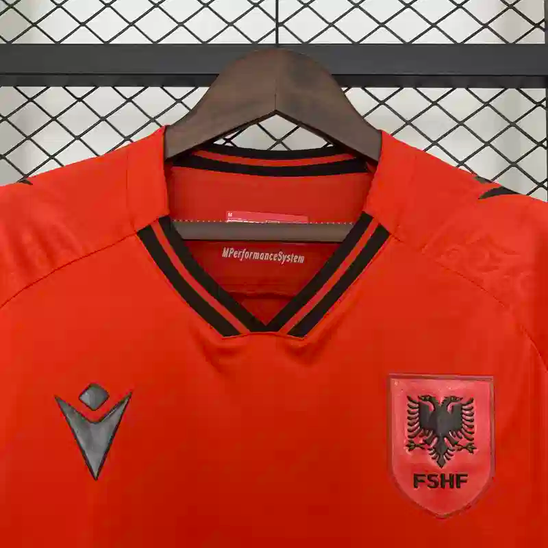 Maillot Albanie 2025/2026 Domicile- Maillot Homme Rouge