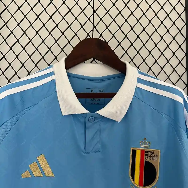 Maillot Belgique Extérieur 2024/2025- Maillot Homme Manche Courte