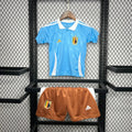 Ensemble enfant Belgique 2024/2025 extérieur-Kit Enfant-Maillot short