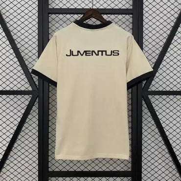 T-shirt Juventus 2025/26 Jaune Coton