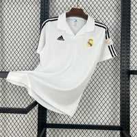 Maillot Real Madrid Rétro Homme 2000/2001 – Domicile Blanc