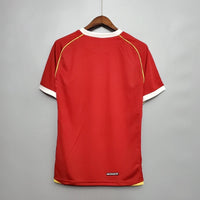 Maillots Manchester United 2006/2007 – Maillot Domicile Rétro Homme Manches courtes