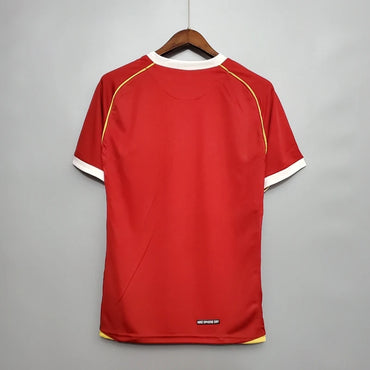 Maillots Manchester United 2006/2007 – Maillot Domicile Rétro Homme Manches courtes