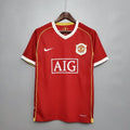 Maillots Manchester United 2006/2007 – Maillot Domicile Rétro Homme Manches courtes