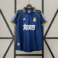 Maillot Real Madrid Rétro Homme 1998/2000 – Extérieur Bleu Marine