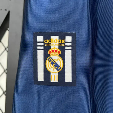 Maillot Real Madrid Rétro Homme 1998/2000 – Extérieur Bleu Marine