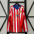 Maillot Rétro Atlético de Madrid 2004/2005 – Domicile Manches Longues – Homme
