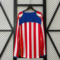 Maillot Rétro Atlético de Madrid 2004/2005 – Domicile Manches Longues – Homme