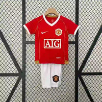 Ensemble enfant Manchester United 2006/2007 – Ensemble Domicile Enfant (Rétro)