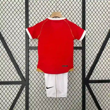 Ensemble enfant Manchester United 2006/2007 – Ensemble Domicile Enfant (Rétro)