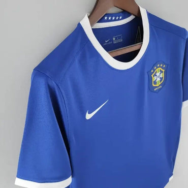 Maillot Brésil Rétro 2006 Maillot  Extérieur- Manche Courtes