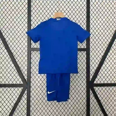 Ensemble enfant Manchester United 2008/2009 – Ensemble Third Away Enfant (Rétro Bleu)