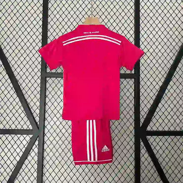 Ensemble Enfant Real Madrid Rétro 2014/2015 – Extérieur Rose
