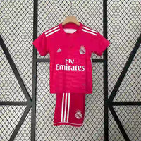 Ensemble Enfant Real Madrid Rétro 2014/2015 – Extérieur Rose