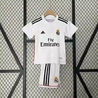 Ensemble Enfant Real Madrid Rétro 2014/2015 – Domicile Blanc Violet