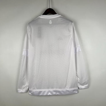 Maillot Real Madrid Rétro Homme 2015/2016 – Domicile Manches Longues