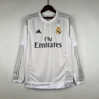 Maillot Real Madrid Rétro Homme 2015/2016 – Domicile Manches Longues