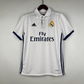 Maillot Real Madrid Rétro Homme 2016/2017 – Domicile Manche Courte