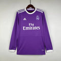 Maillot Real Madrid Rétro Homme 2016/2017 – Extérieur Manches Longues