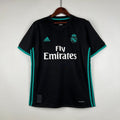 Maillot Real Madrid Rétro Homme 2017/2018 – Third Noir Manches Bleues