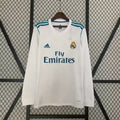 Maillot Real Madrid Rétro Homme 2017/2018 – Domicile Manches Longues
