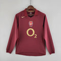 Maillot Rétro Arsenal 2005/2006 – Domicile(Manches Longues)